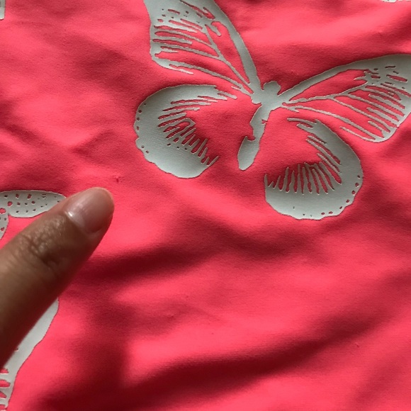 OshKosh B’gosh Girl’s Butterfly Two-Piece Swimsuit.  Size 4T. - Picture 7 of 8